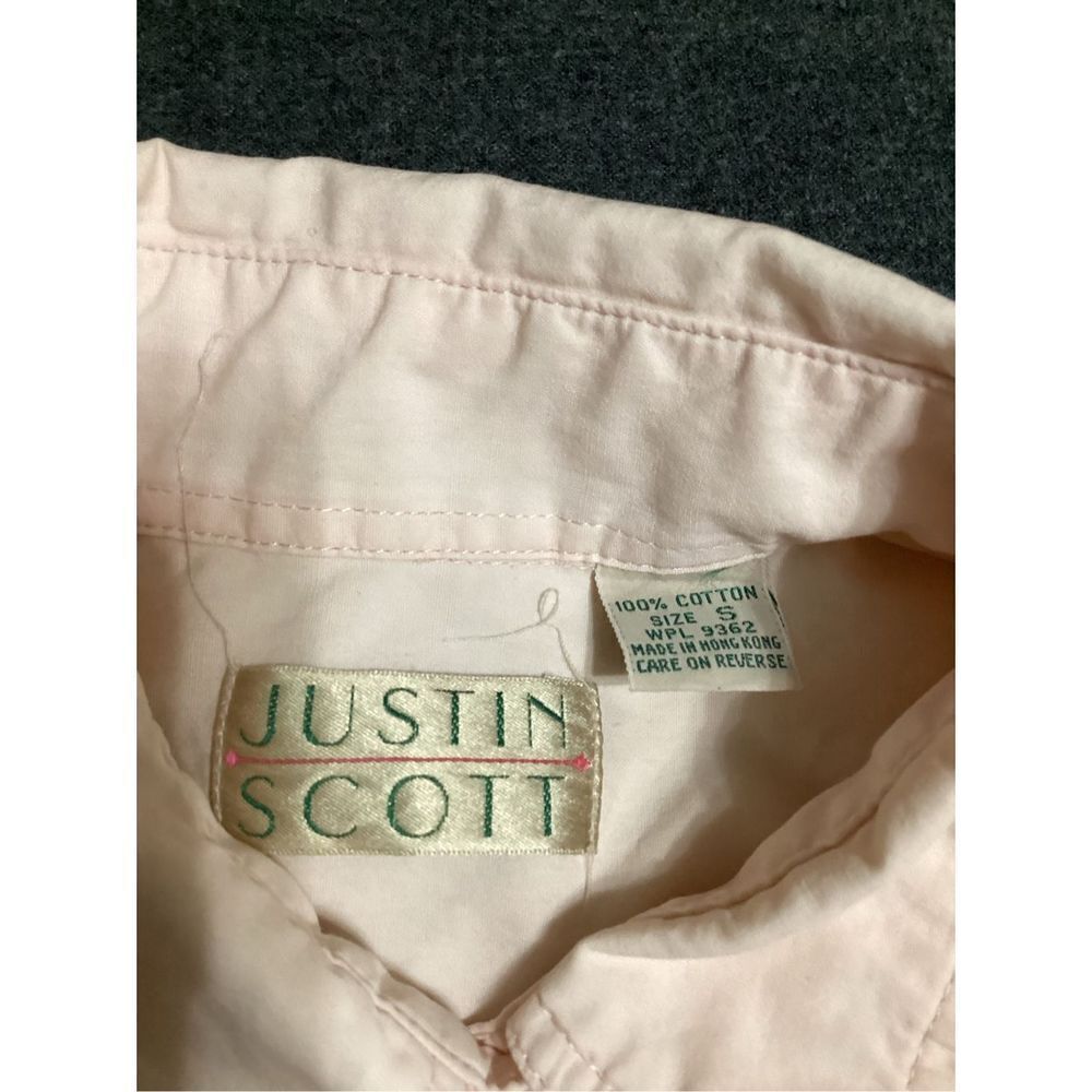 Vintage Justin Scott Button Down Shirt Size: S - Picture 6 of 7